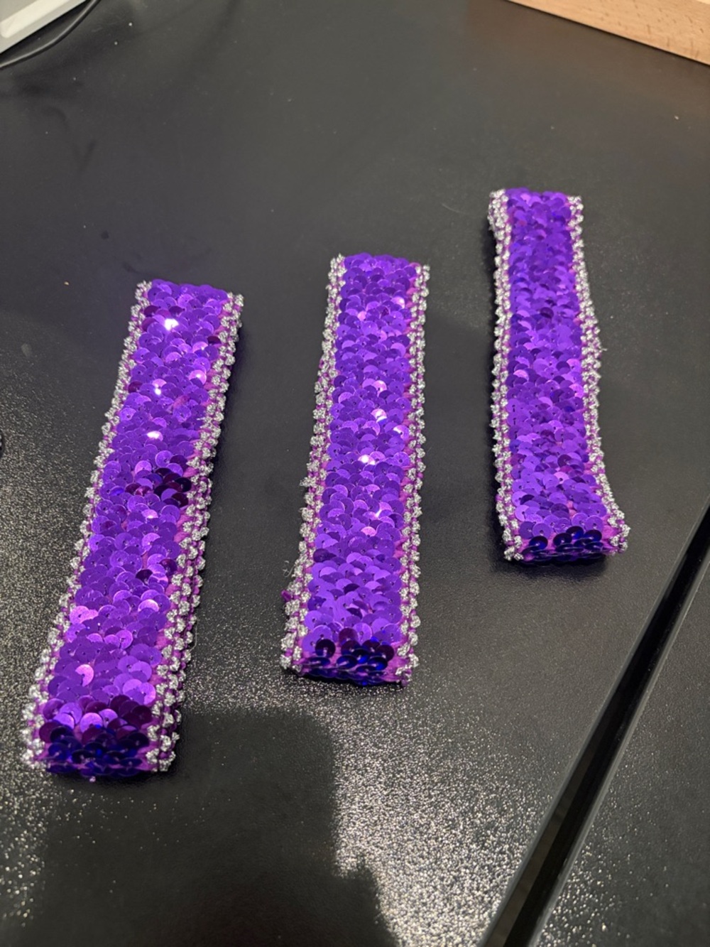3 Club Dazzle Purple Sequins Headbands - Will Sell Separately

Forum-novelties